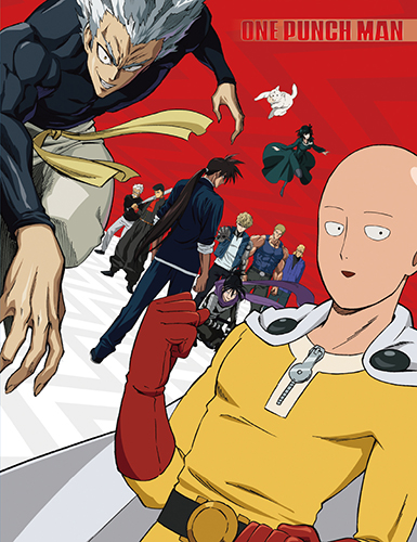 One Punch Man - S2 Keyart Sublimation Throw Blanket, an officially licensed product in our One-Punch Man Blankets & Linen department.
