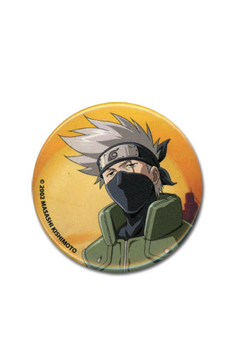 Naruto Kakashi Button, an officially licensed product in our Naruto Buttons department.
