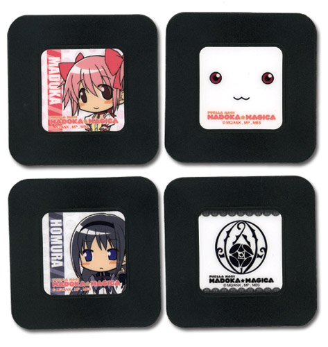 Madoka Magica Set 1 Coasters, an officially licensed product in our Madoka Magica Coasters department.