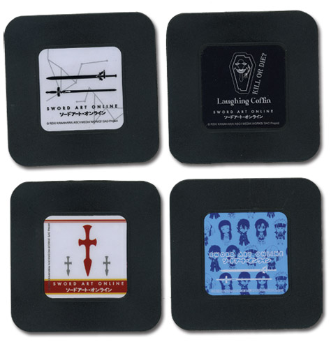 Sword Art Online Set 1 Coasters, an officially licensed product in our Sword Art Online Coasters department.