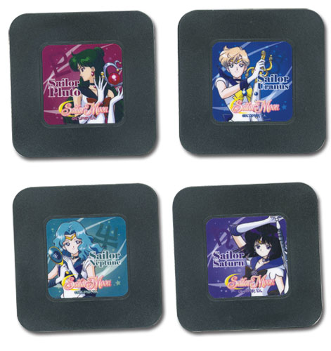 Sailor Moon - Set 2 Coaster, an officially licensed product in our Sailor Moon Coasters department.