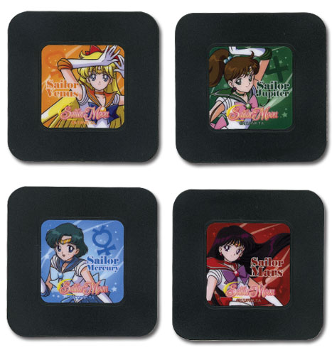 Sailor Moon - Set 3 Coaster, an officially licensed product in our Sailor Moon Coasters department.