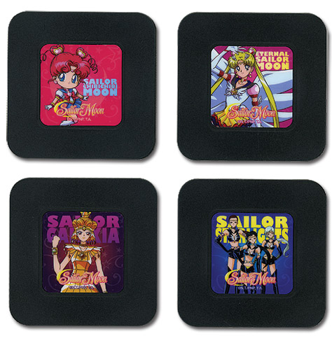 Sailor Moon - Set 1 Coaster, an officially licensed product in our Sailor Moon Coasters department.