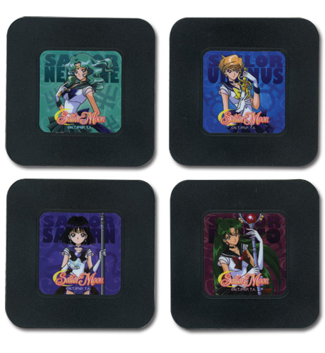 Sailor Moon - Set 3 Coaster, an officially licensed product in our Sailor Moon Coasters department.