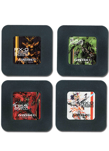 Gundam Uc - Set 1 Coaster, an officially licensed product in our Gundam Uc Coasters department.