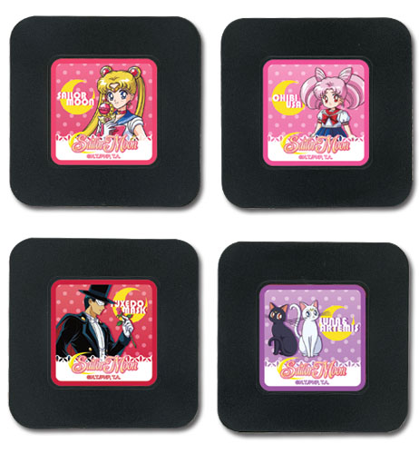 Sailor Moon R- Set 1 Coaster, an officially licensed product in our Sailor Moon Coasters department.