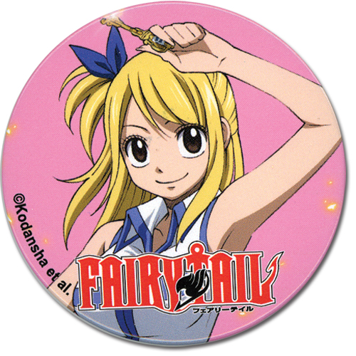 Fairy Tail Lucy Button, an officially licensed product in our Fairy Tail Buttons department.