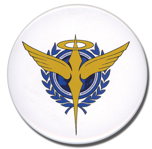 Gundam 00 Celestial Being Button, an officially licensed product in our Gundam 00 Buttons department.