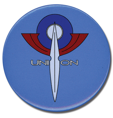 Gundam 00 Union Button, an officially licensed product in our Gundam 00 Buttons department.