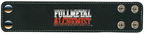 Fullmetal Alchemist Logo Wristband, an officially licensed product in our Fullmetal Alchemist Wristbands department.