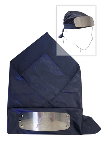 Naruto Leaf Village Bandana Headband, an officially licensed product in our Naruto Headband department.