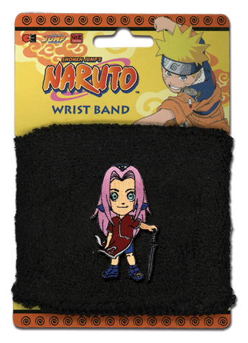 Naruto Sakura Wristband, an officially licensed product in our Naruto Wristbands department.