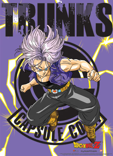 Dragon Ball Z Trunks Fabric Poster, an officially licensed product in our Dragon Ball Z Posters department.