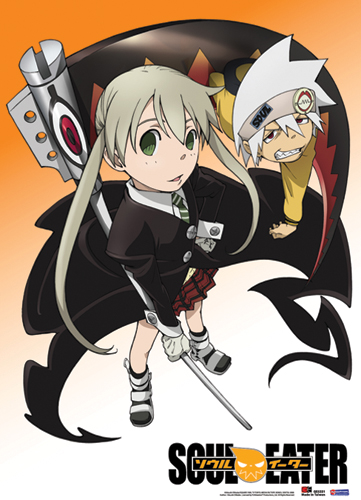 Soul Eater Maka & Soul Fabric Poster, an officially licensed product in our Soul Eater Posters department.