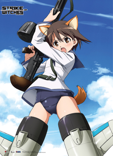 Strike Witches - Yoshika With Gun, an officially licensed product in our Strike Witches Random Anime Items department.