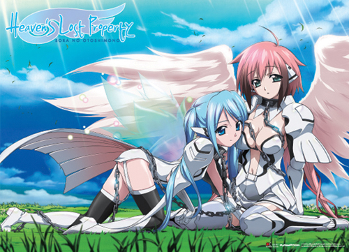 Heavens Lost Property Ikros & Nymph Fabric Poster, an officially licensed product in our Heaven'S Lost Property Posters department.