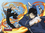 Full Metal Alchemist - Ed Vs. Roy Fabric Poster, an officially licensed product in our Fullmetal Alchemist Posters department.