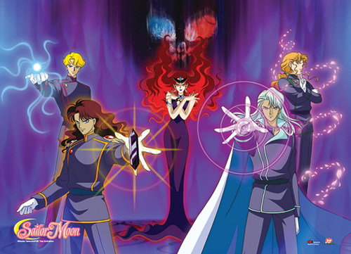 Sailor Moon - Beryl Group Fabric Poster, an officially licensed product in our Sailor Moon Posters department.