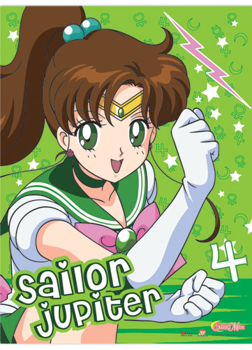 Sailormoon Sailor Jupiter Fabric Poster, an officially licensed product in our Sailor Moon Posters department.