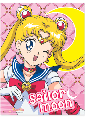 Sailormoon Sailor Moon Fabric Poster, an officially licensed product in our Sailor Moon Posters department.