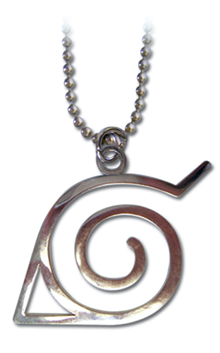 Naruto Leaf Symbol Necklace, an officially licensed product in our Naruto Jewelry department.