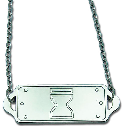 Naruto Hidden Sand Village Icon Necklace, an officially licensed product in our Naruto Jewelry department.
