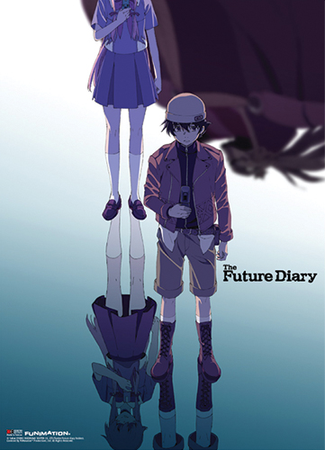 Future Diary - Keyart Fabric Poster, an officially licensed product in our Future Diary Posters department.