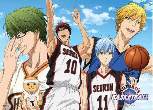 Kuroko's Basketball - Basketball Group Fabric Poster, an officially licensed product in our Kuroko'S Basketball Posters department.