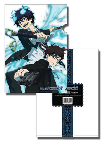 Blue Exorcist Rin And Yukio File Folder (5 Pcs Pack), an officially licensed product in our Blue Exorcist Stationery department.
