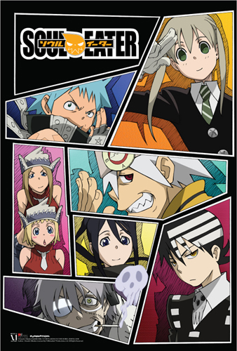 Soul Eater - Soul Group Poster, an officially licensed product in our Soul Eater Posters department.