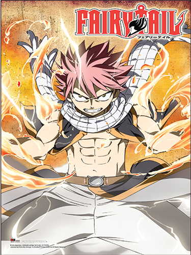 Fairy Tail - Lightning Fire Mode Paper Poster, an officially licensed product in our Fairy Tail Posters department.