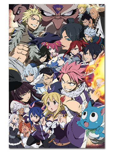 Fairy Tail Season 6 Key Art Paper Poster gea Mobilenav Buttons