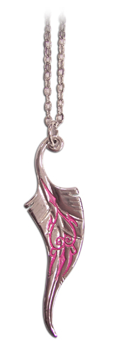 Tsubasa Sakura Feather Necklace, an officially licensed product in our Tsubasa Jewelry department.