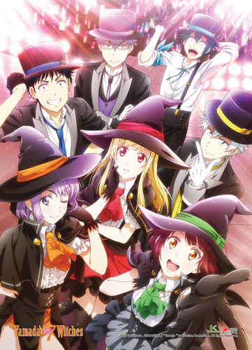Yamada Kun - Group 05 Fabric Poster, an officially licensed product in our Yamada-Kun And The Seven Witches Posters department.