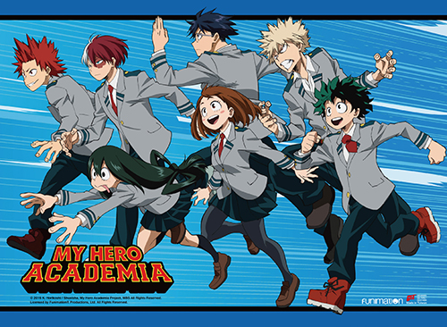 My Hero Academia - Key Art 2 Fabric Poster, an officially licensed product in our My Hero Academia Posters department.