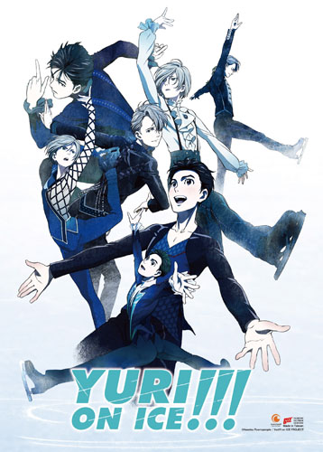 Yuri!!! On Ice - Key Art Fabric Poster, an officially licensed product in our Yuri!!! On Ice Posters department.