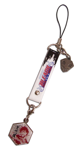 Bleach Ichigo & Shinigami Icon Cell Phone Strap, an officially licensed product in our Bleach Costumes & Accessories department.