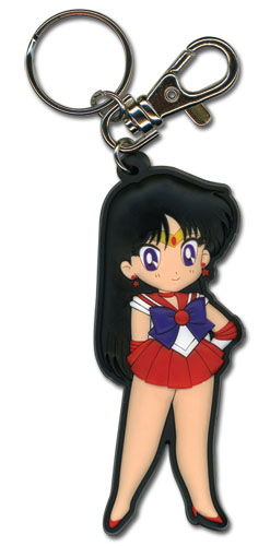 Sailormoon Sailor Mars Sd Pvc Keychain, an officially licensed product in our Sailor Moon Key Chains department.