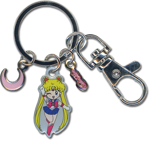 Sailormoon Sailor Moon Metal Keychain, an officially licensed product in our Sailor Moon Key Chains department.