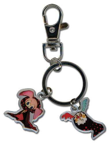 Madoka Magica Sweet Witch Metal Keychain, an officially licensed product in our Madoka Magica Key Chains department.