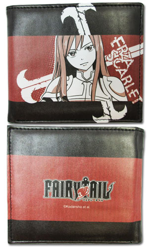 Fairy Tail - Erza Boy Wallet, an officially licensed product in our Fairy Tail Wallet & Coin Purse department.
