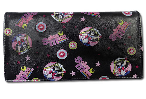 Sailor Moon - Sailor Moon Pattern Wallet, an officially licensed product in our Sailor Moon Wallet & Coin Purse department.