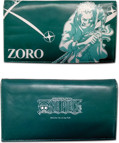 One Piece - Zoro Wallet, an officially licensed product in our One Piece Wallet & Coin Purse department.