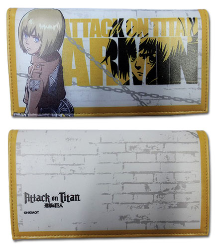 Attack On Titan - Armin Girl Wallet, an officially licensed product in our Attack On Titan Wallet & Coin Purse department.