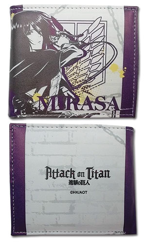 Attack On Titan - Mikasa Boy Wallet, an officially licensed product in our Attack On Titan Wallet & Coin Purse department.