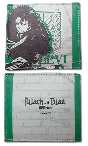 Attack On Titan - Levi Boy Wallet, an officially licensed product in our Attack On Titan Wallet & Coin Purse department.