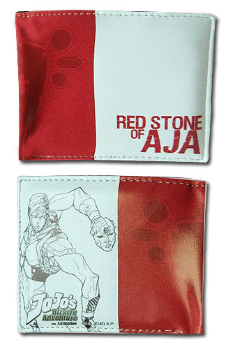 Jojo - Red Stone Of Aja Boy's Wallet, an officially licensed product in our Jojo'S Bizarre Adventure Wallet & Coin Purse department.