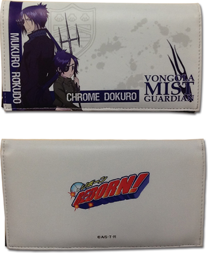 Reborn! - Mukuro & Chrome Wallet, an officially licensed product in our Reborn! Wallet & Coin Purse department.