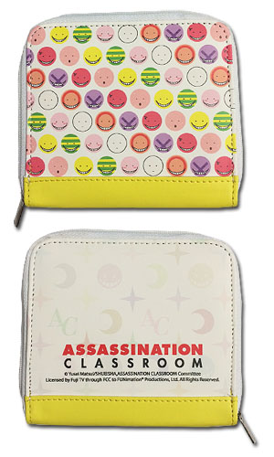 Assasination Classroom - Face Wallet, an officially licensed product in our Assassination Classroom Wallet & Coin Purse department.