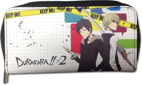 Durarara!!X2 - Izaya & Shizuo Wallet, an officially licensed product in our Durarara!! Wallet & Coin Purse department.